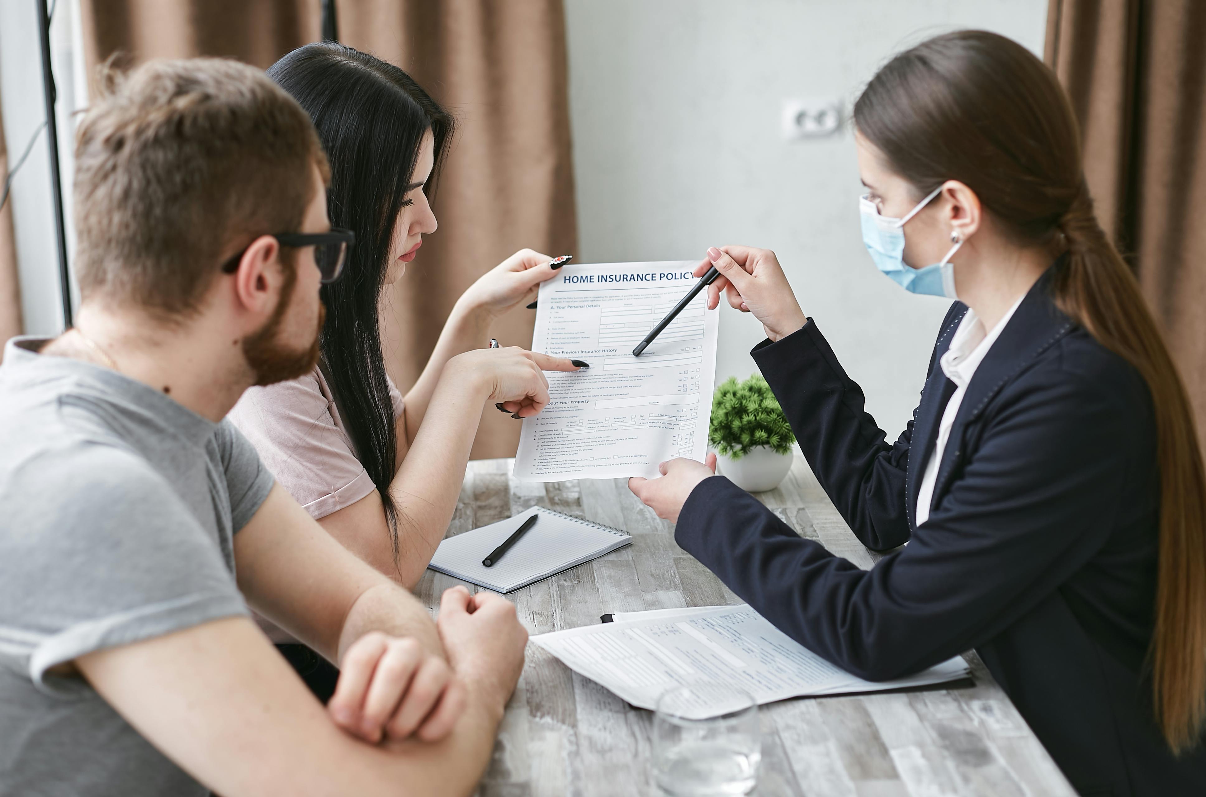 Consultant reviewing workflow and client records